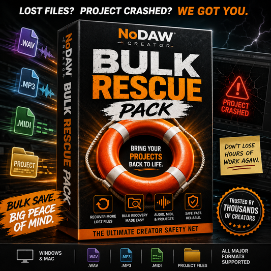 NoDAW Creator Bulk Rescue Pack