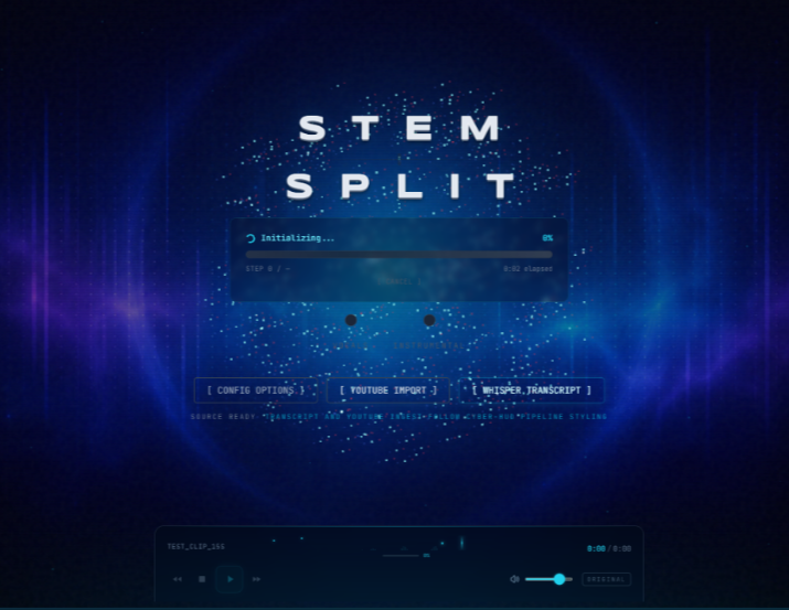 Liminal™ AI Stem Splitter — Local Vocal & Instrument Separation (Windows)